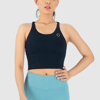 AK PRO Sports Bra, 30A-34E Size, Padded (BLK) - Alpha Kleid