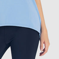 DriFit Training|Yoga Shirt - Super Soft - Relaxed Fit (BLU) - Alpha Kleid