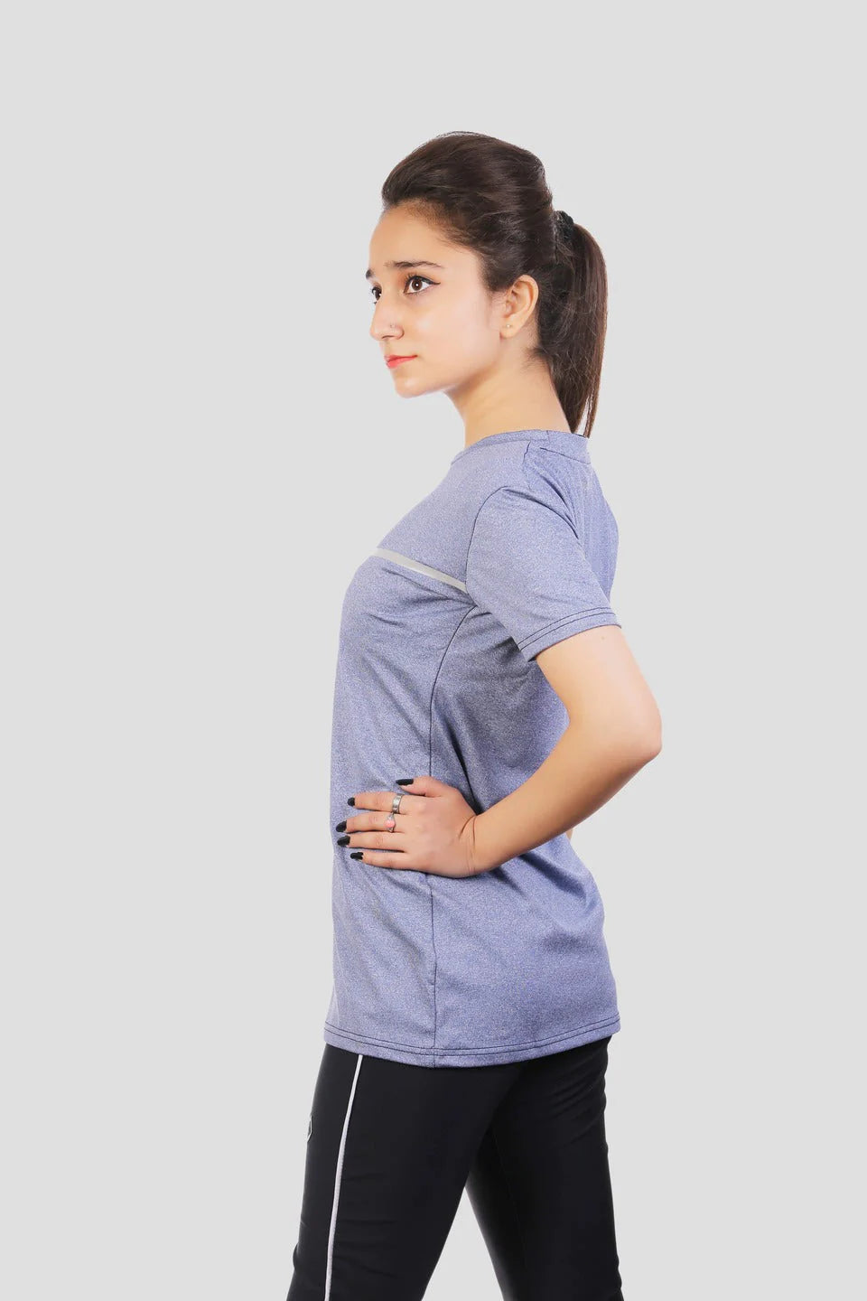 DriFit - Workout Tee - Sky (BLU) - Alpha Kleid