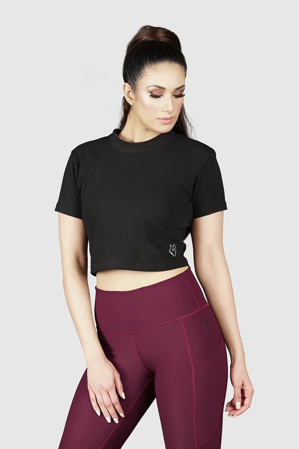 Legacy Crop Top (BLK) - Alpha Kleid