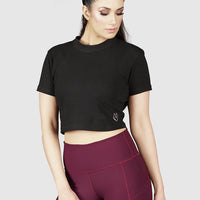 Legacy Crop Top (BLK) - Alpha Kleid