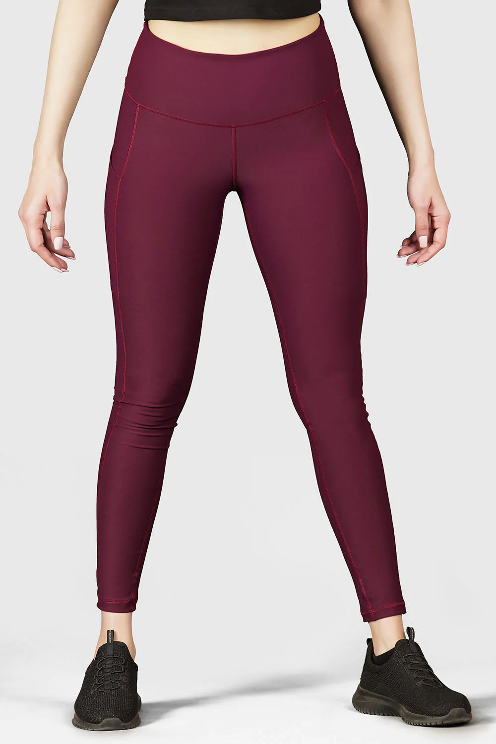 Sculpt Leggings - Brushed - Gym|Yoga|Barre (MRN) - Alpha Kleid