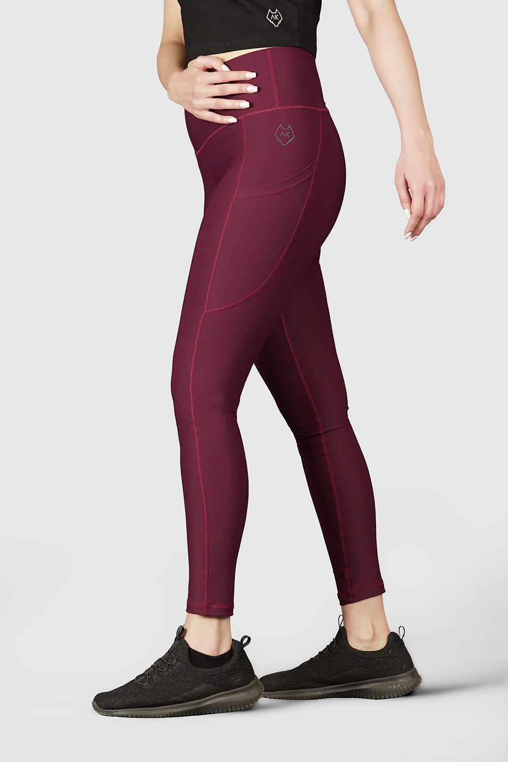 Sculpt Leggings - Brushed - Gym|Yoga|Barre (MRN) - Alpha Kleid