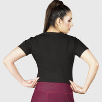 Legacy Crop Top (BLK) - Alpha Kleid