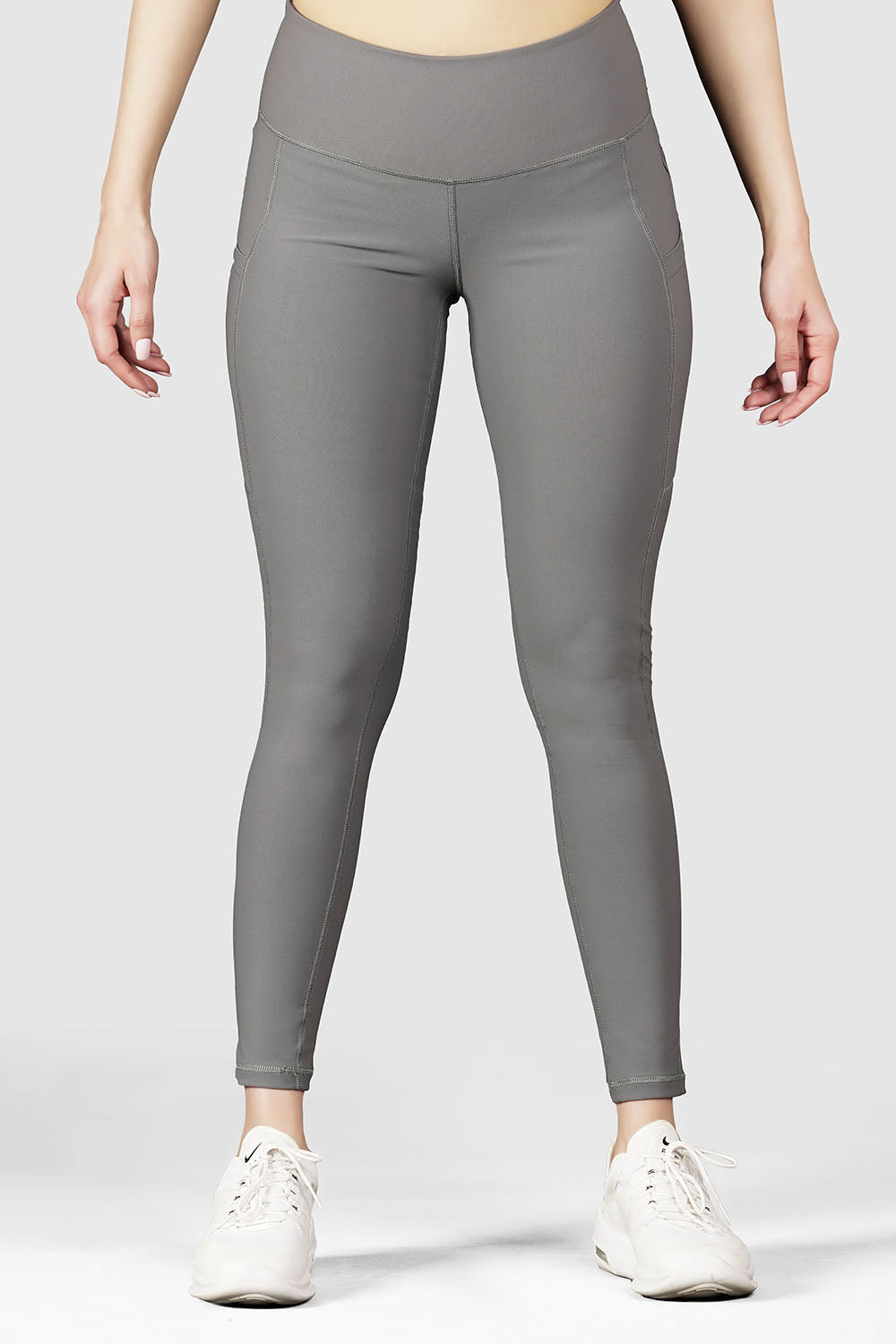 Sculpt Leggings - Brushed - Gym|Yoga|Barre (GRY) - Alpha Kleid