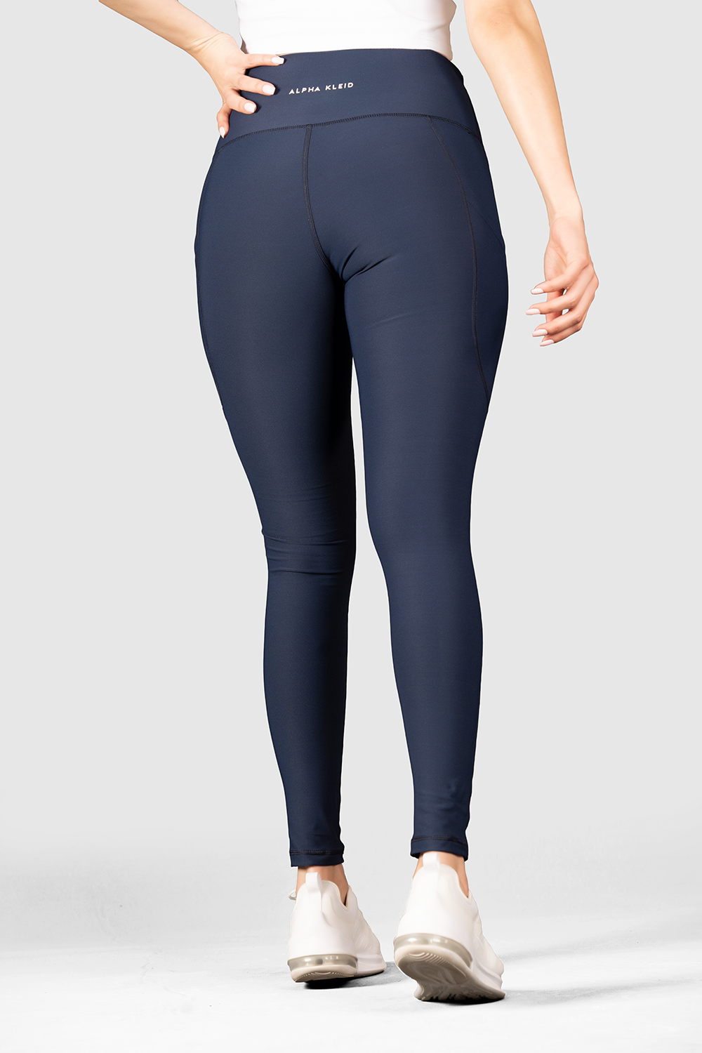 Sculpt Leggings - Brushed - Gym|Yoga|Barre (BLU) - Alpha Kleid