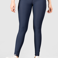 Sculpt Leggings - Brushed - Gym|Yoga|Barre (BLU) - Alpha Kleid