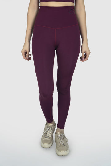 Yoga Sculpt Luxe Leggings (MRN) - Alpha Kleid