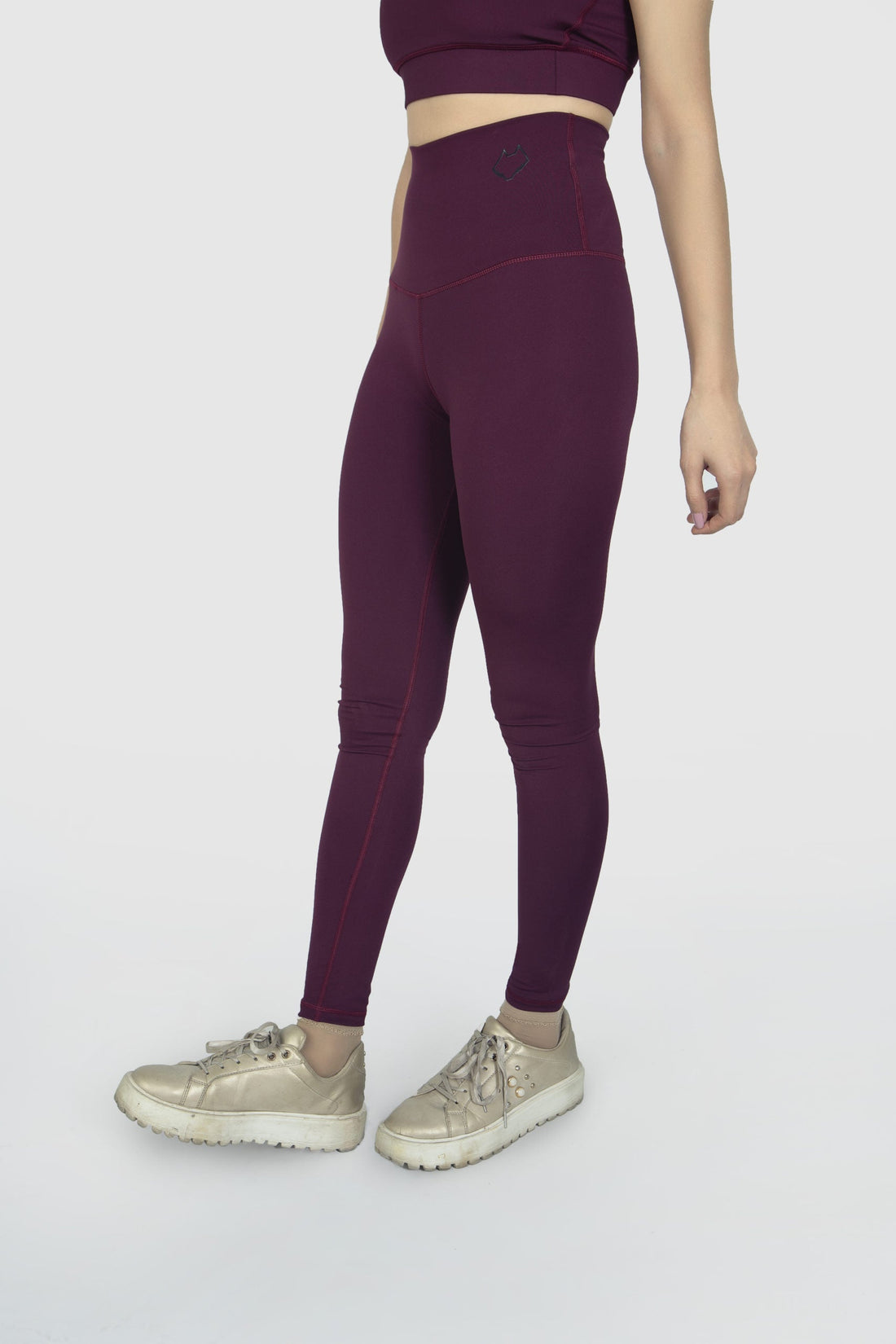 Yoga Sculpt Luxe Leggings (MRN) - Alpha Kleid