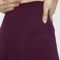 Yoga Sculpt Luxe Leggings (MRN) - Alpha Kleid