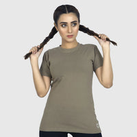 Essential Womens Tee (BRN) - Alpha Kleid