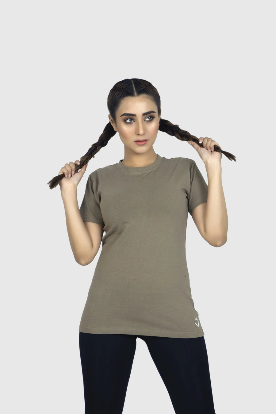 Essential Womens Tee (BRN) - Alpha Kleid