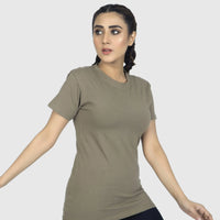 Essential Womens Tee (BRN) - Alpha Kleid