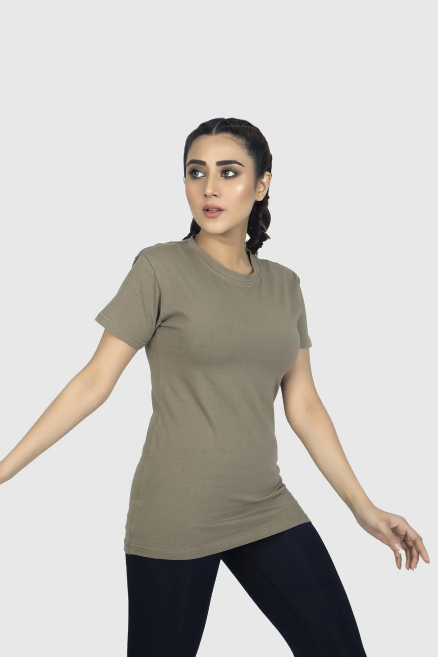 Essential Womens Tee (BRN) - Alpha Kleid