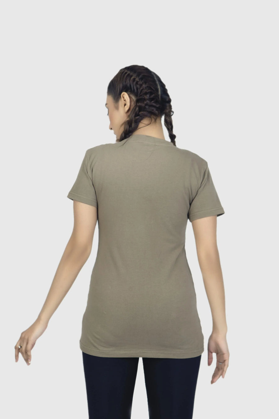 Essential Womens Tee (BRN) - Alpha Kleid