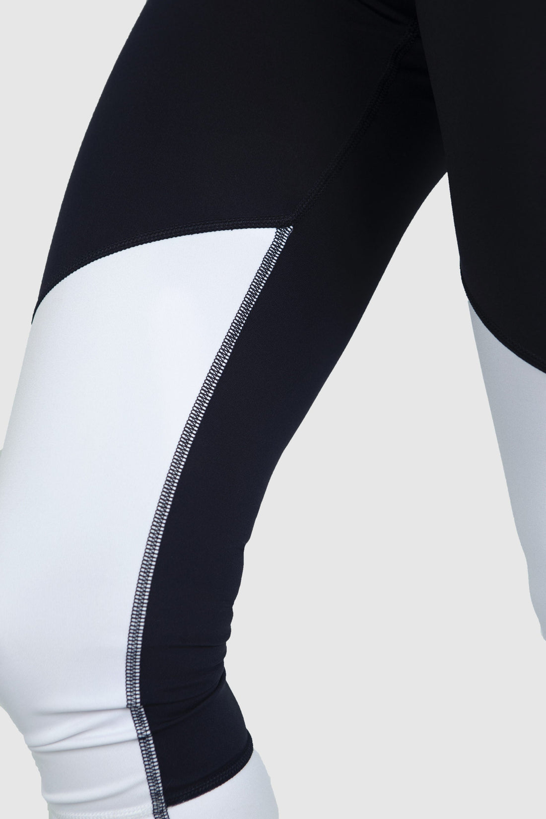 Stripe Panel Leggings in Sculpt Compression - Alpha Kleid