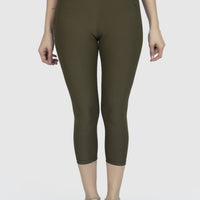 Yoga Sculpt Luxe Leggings - (DGRN) - Alpha Kleid