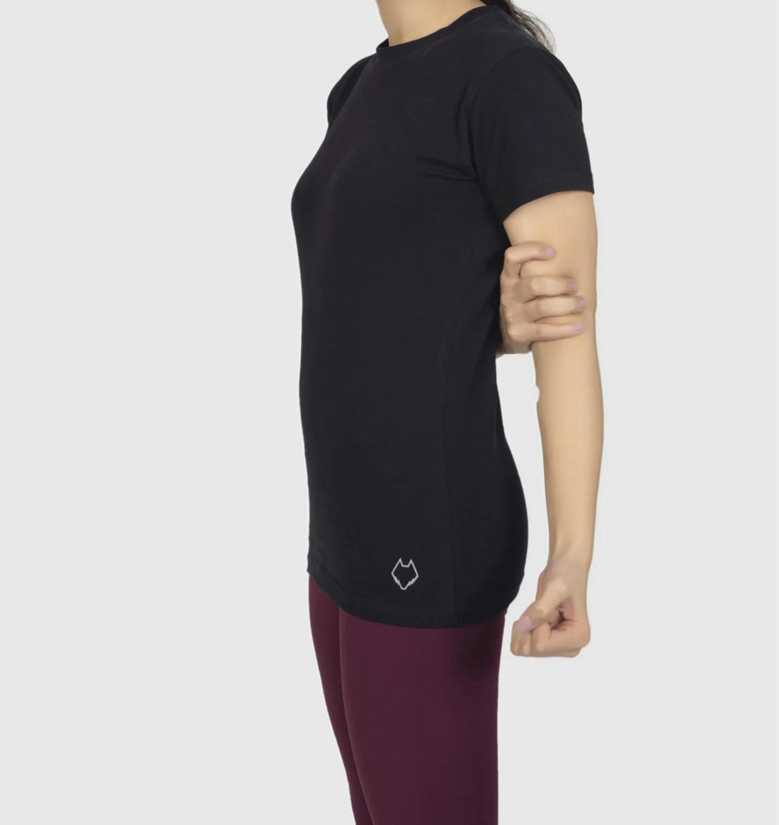 Essential Womens Tee (BLK) - Alpha Kleid