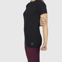 Essential Womens Tee (BLK) - Alpha Kleid