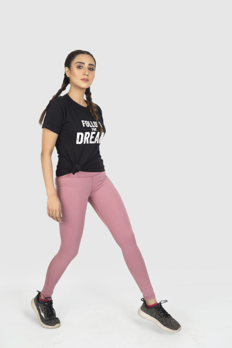 Women Pink Tights - Alpha Kleid