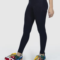 AK Epic Luxe Leggings - Pockets - Brushed (BLK) - Alpha Kleid