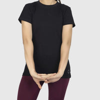 Essential Womens Tee (BLK) - Alpha Kleid