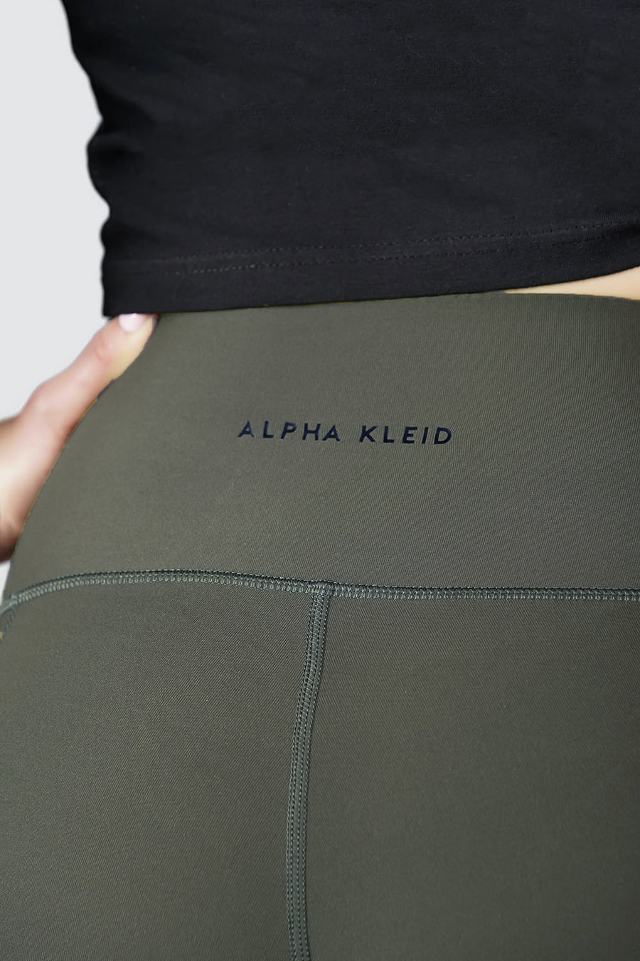 Sculpt Leggings - Brushed - Gym|Yoga|Barre (OLIVE) - Alpha Kleid