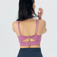 AK PRO Essential Sports Bra, 30A-34E Size, Padded (PNK) - Alpha Kleid