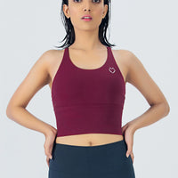 AK PRO Sports Bra, 30A-34E Size, Padded (RED) - Alpha Kleid