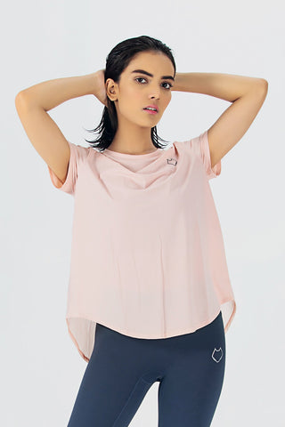 Yoga Breeze Shirt - Super Soft - Champagne Pink