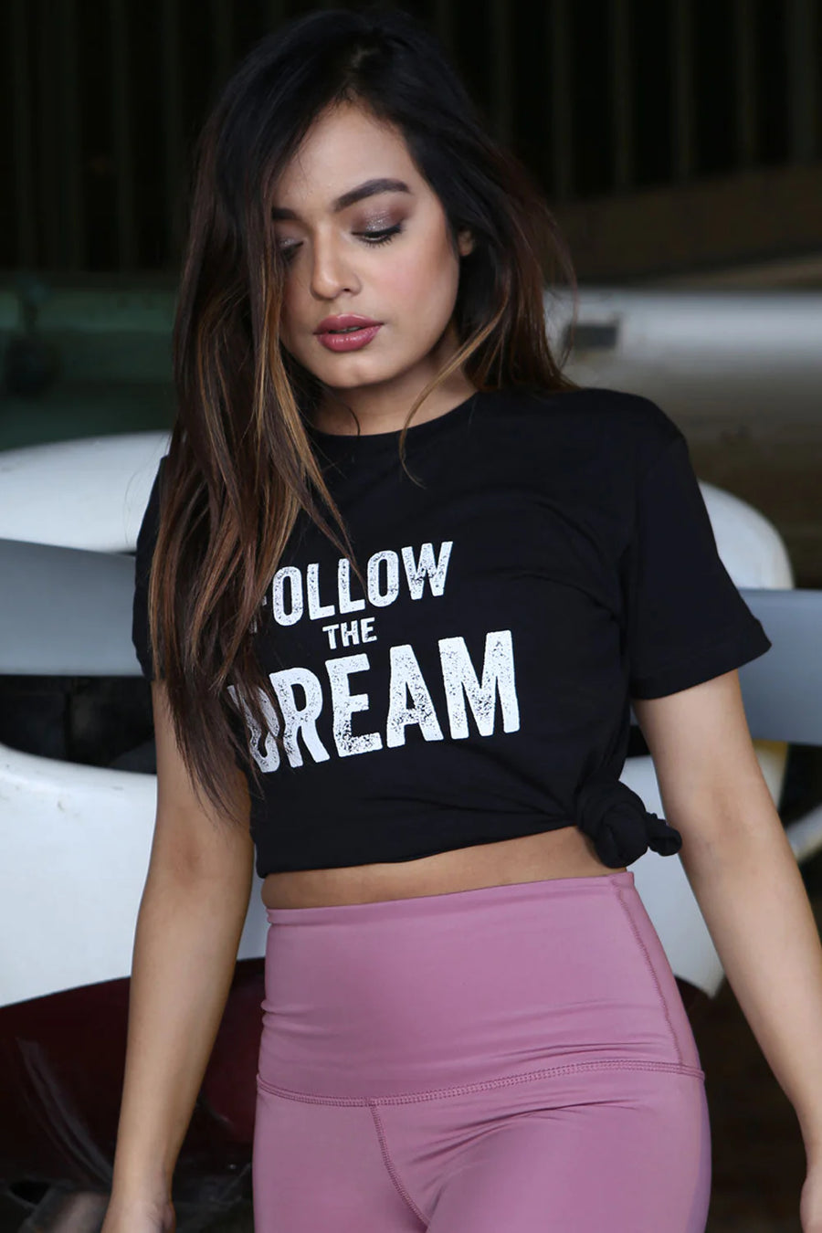 Follow the Dream - Shirt (BLK) - Alpha Kleid