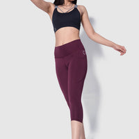 Sculpt Leggings X - Brushed - Pockets - Length 28"(MRN) - Alpha Kleid